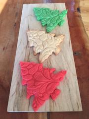 Using Embossed Rolling Pins: Easy Sugar Cookie recipe