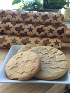 Embossed Rolling Pin Peanut Butter Recipe