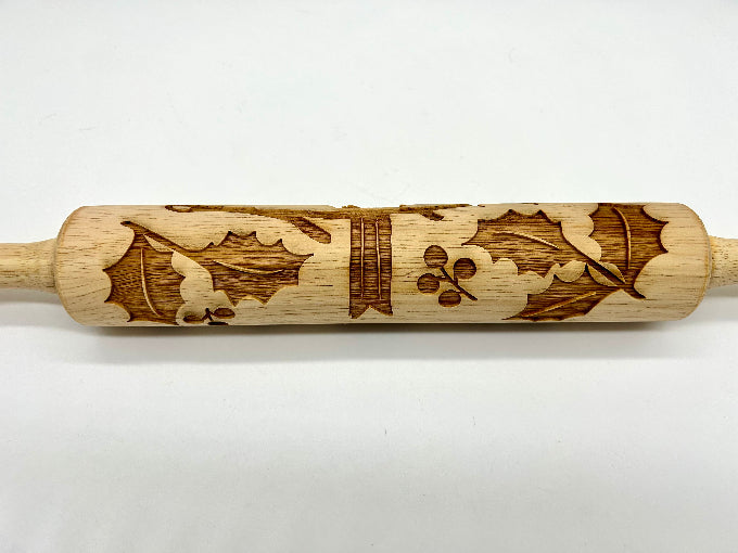 Chickadee Embossed Rolling Pin LARGE IMAGE