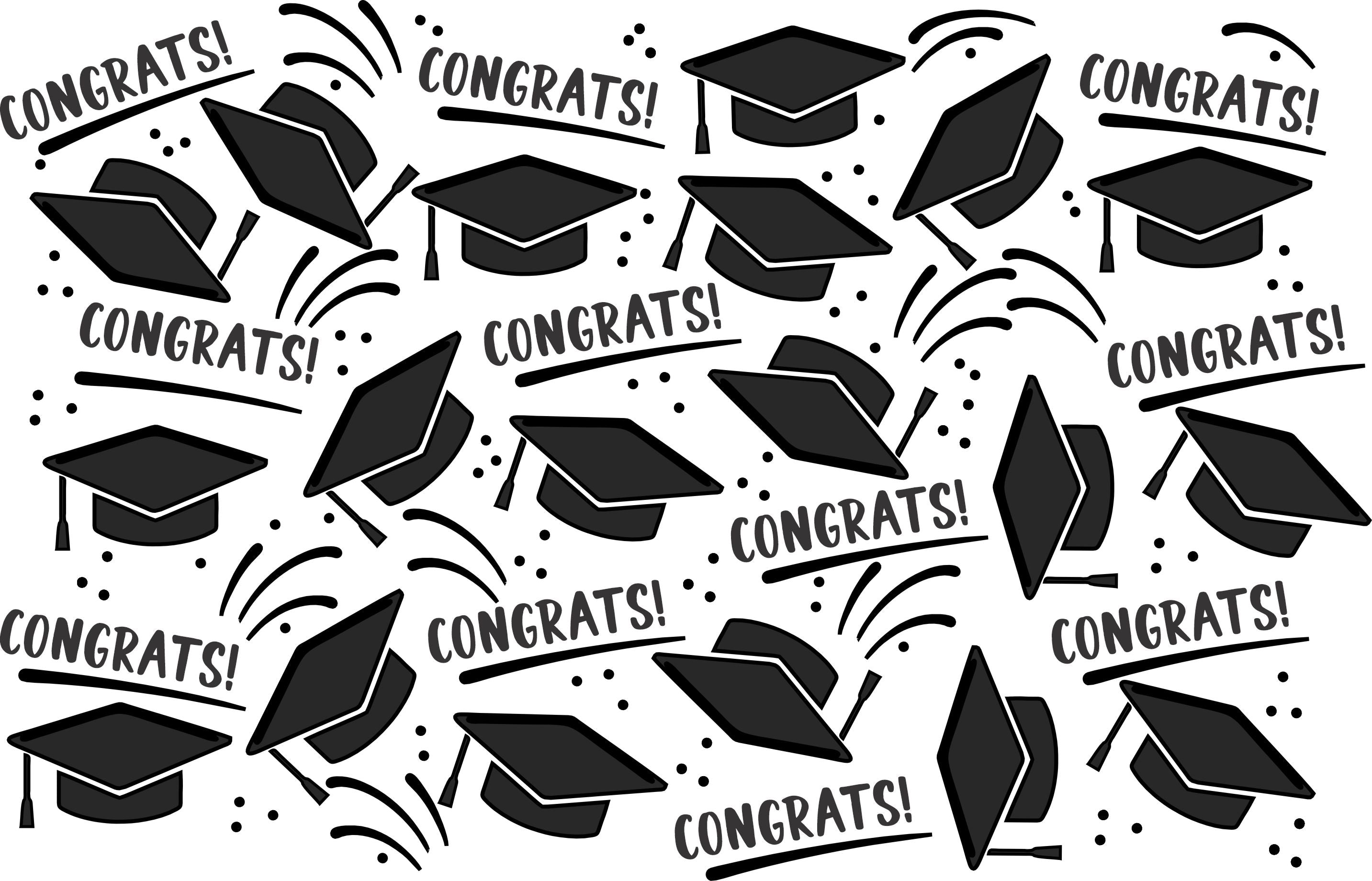 Graduation Theme Embossed Rolling Pin