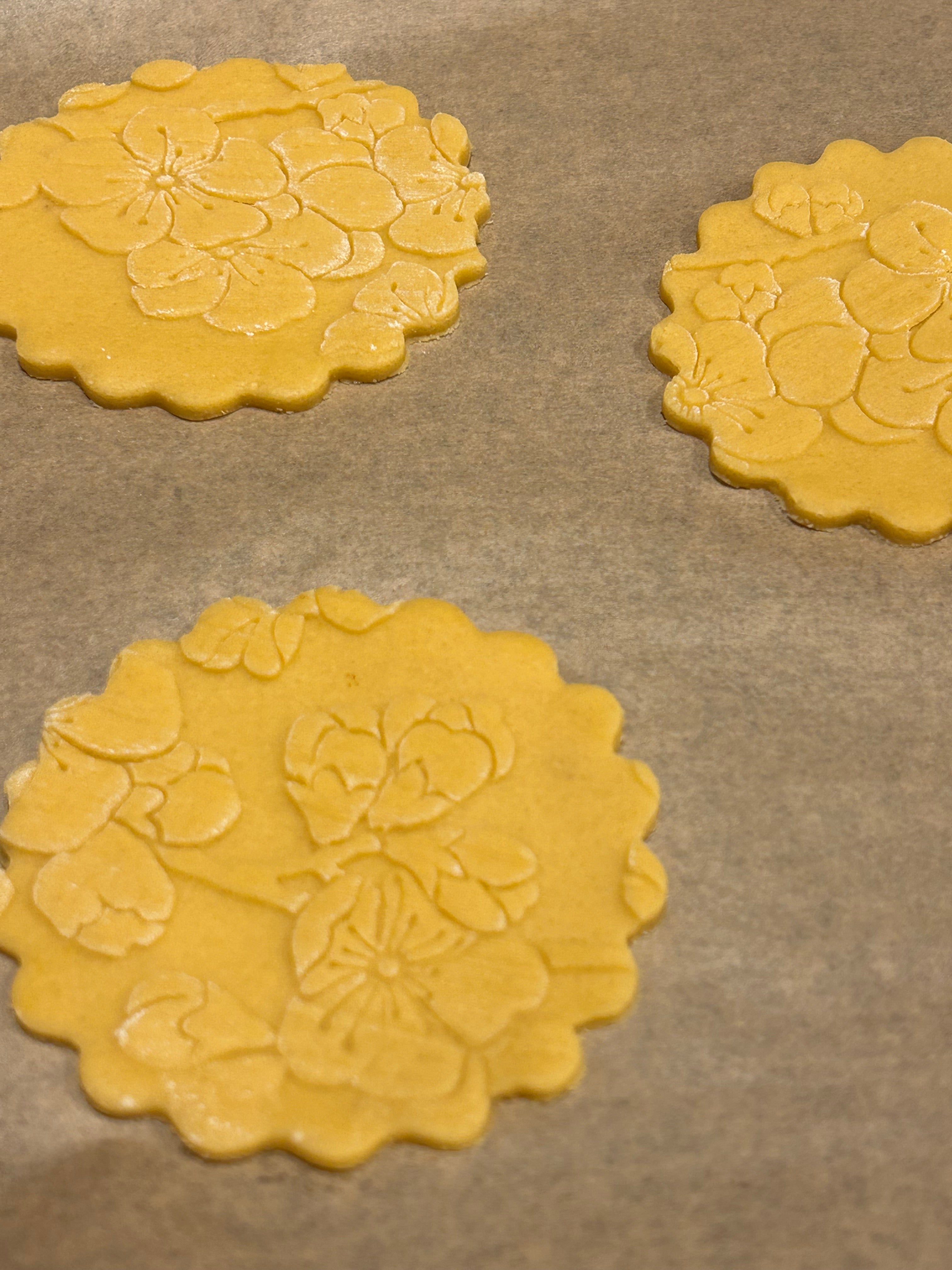 Embossed Cherry Blossom Rolling Pin- Pottery and Baking
