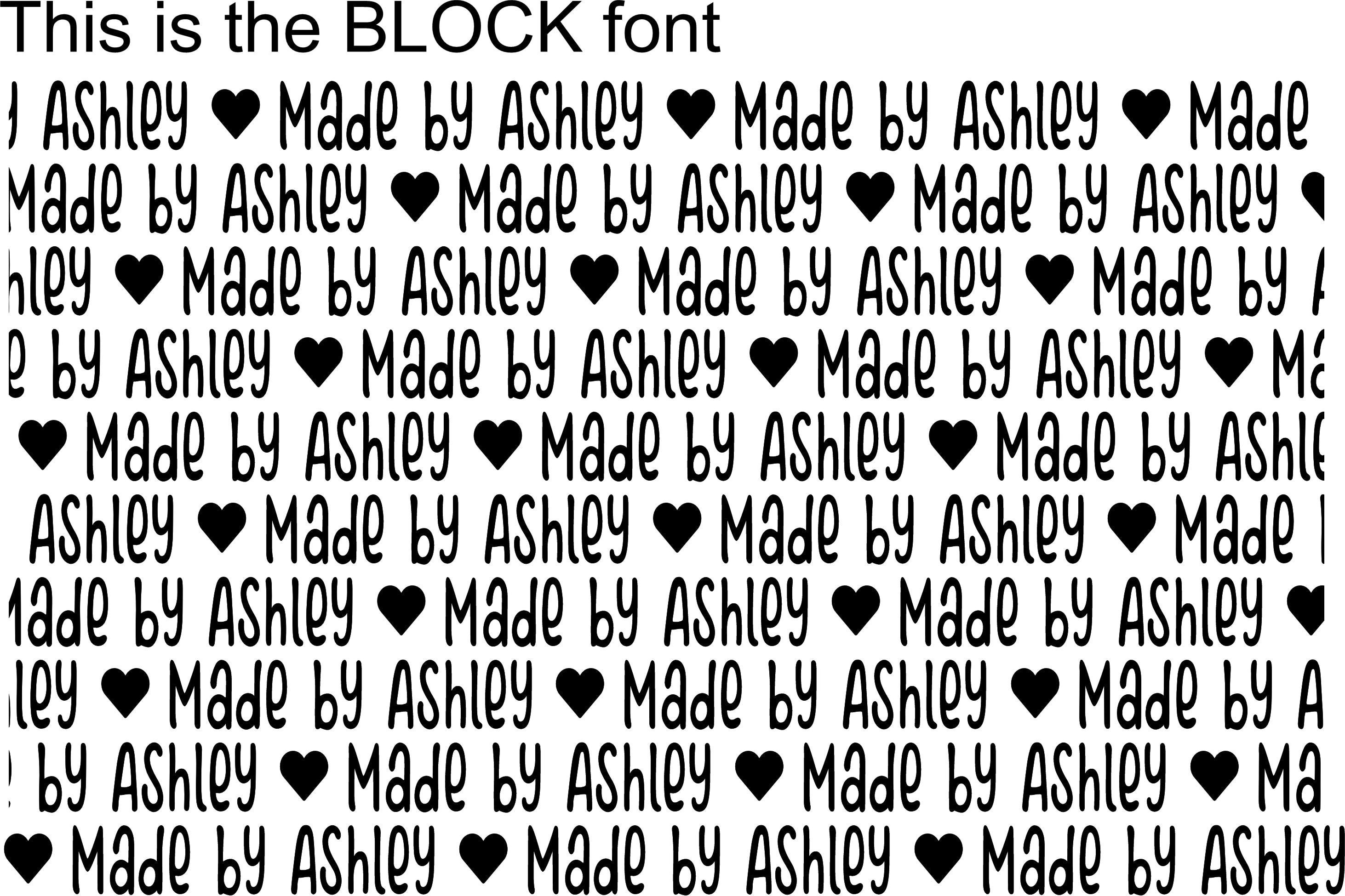 Personalized Embossed Rolling Pin "Made By"