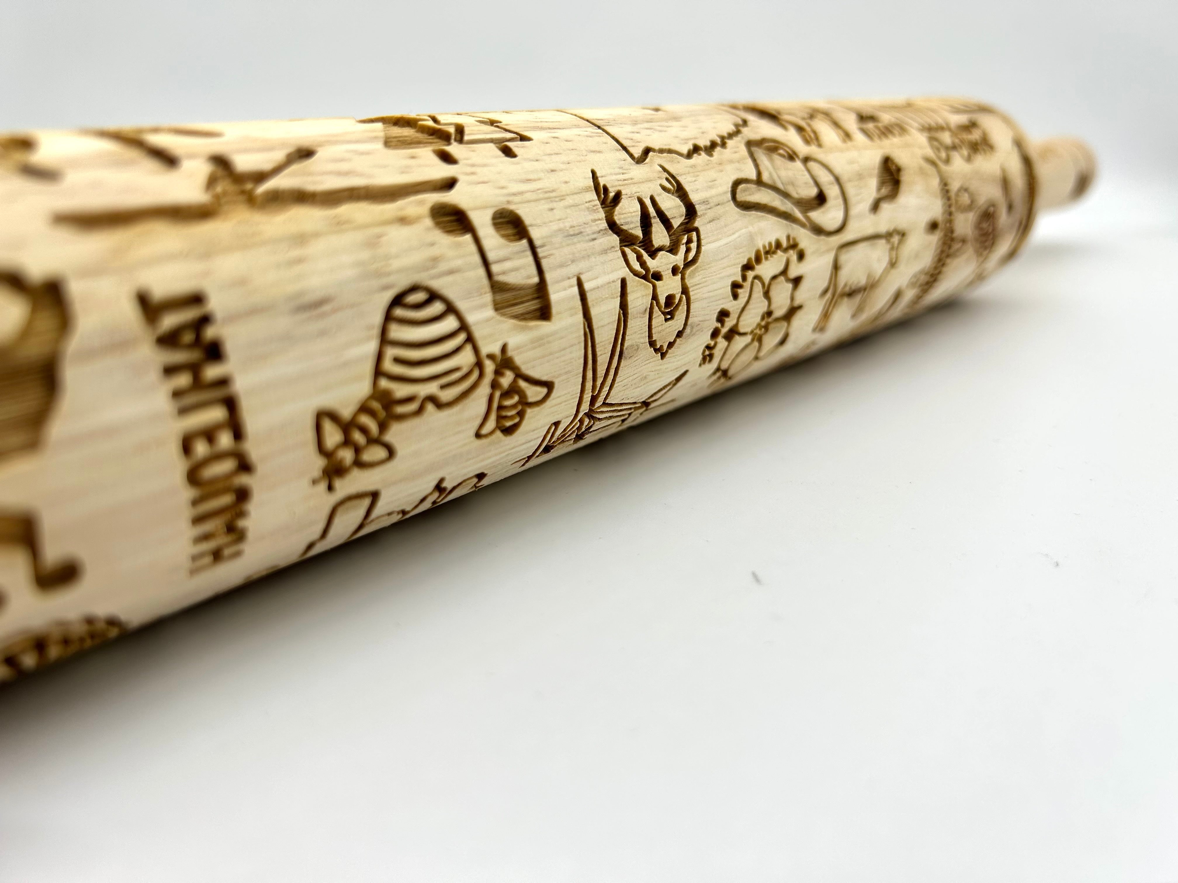 Embossed Oklahoma State Rolling Pin –  Baking & Pottery