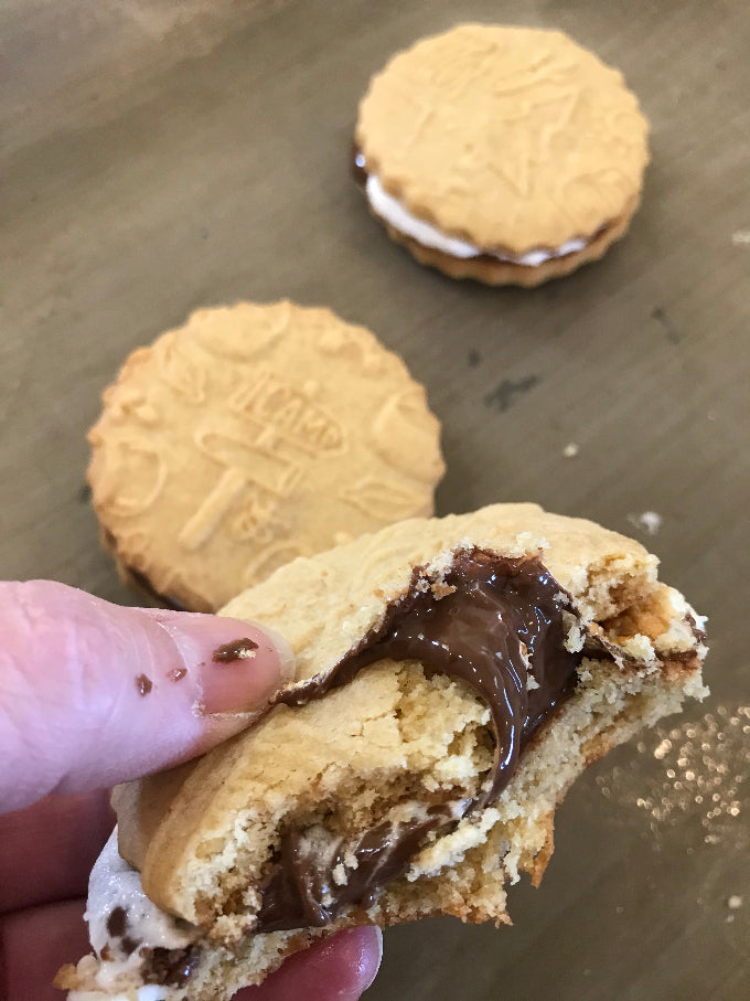Camping Theme Embossed Rolling Pin - Cookies & Pottery