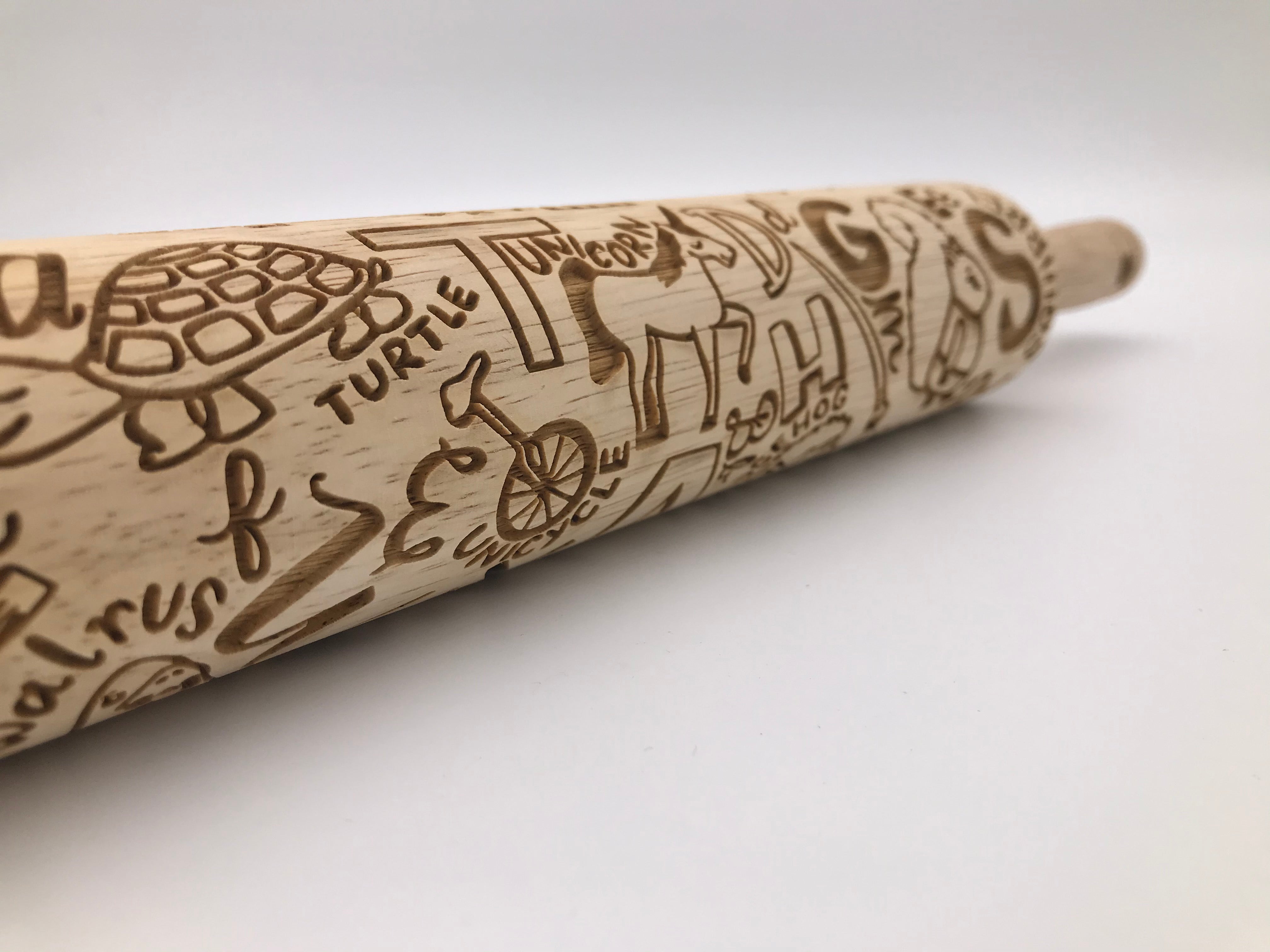 Toads Teach the The Tango Book + Embossed Rolling Pin