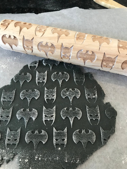 3 Embossed Rolling Pin Bundle-Baking & Potter