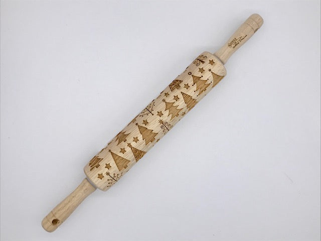 Whimsy Tree Embossed Rolling Pin