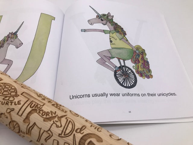 Toads Teach the The Tango Book + Embossed Rolling Pin