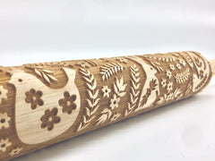 Nordic Animals Rolling Pin