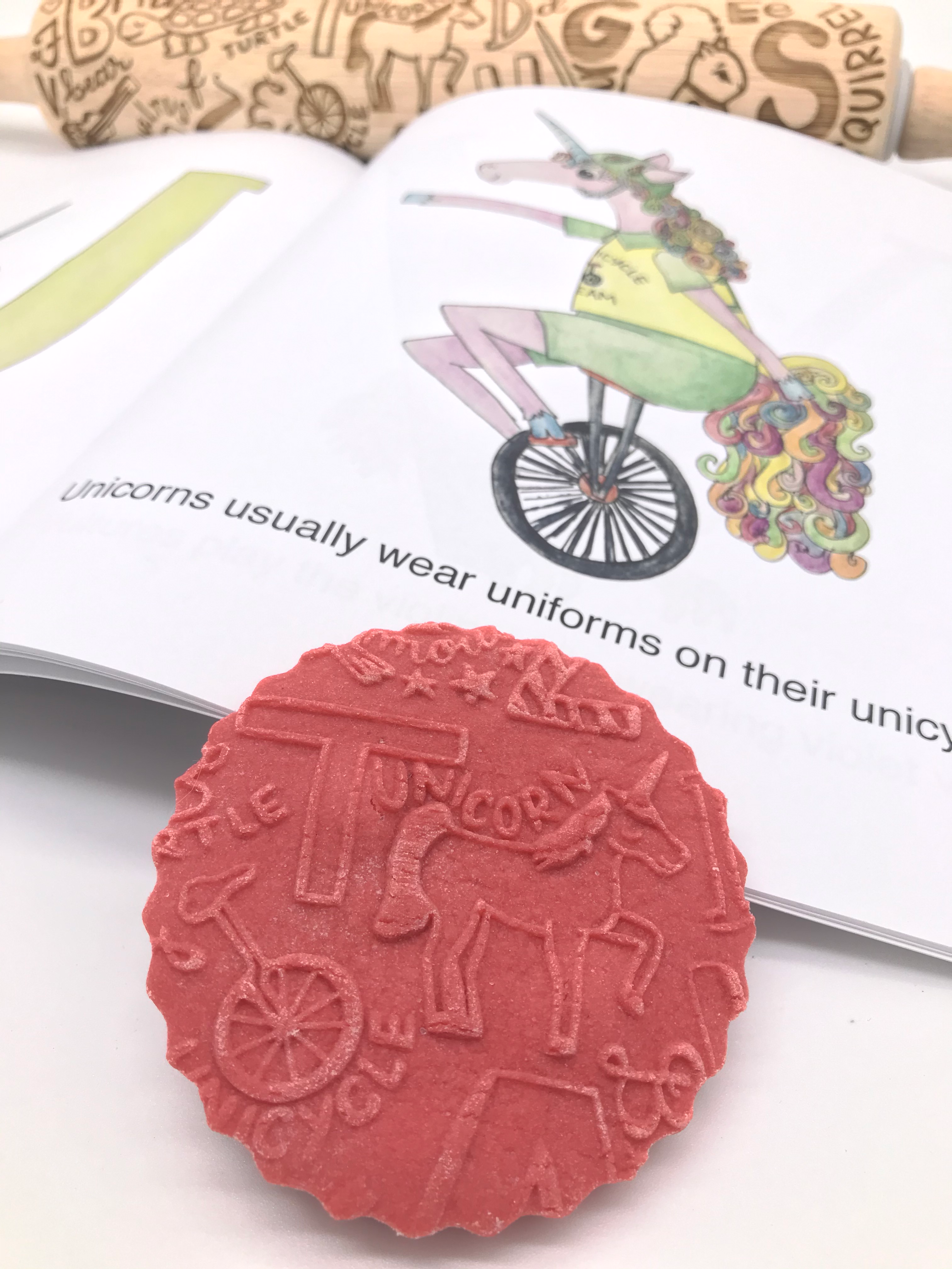 Toads Teach the The Tango Book + Embossed Rolling Pin