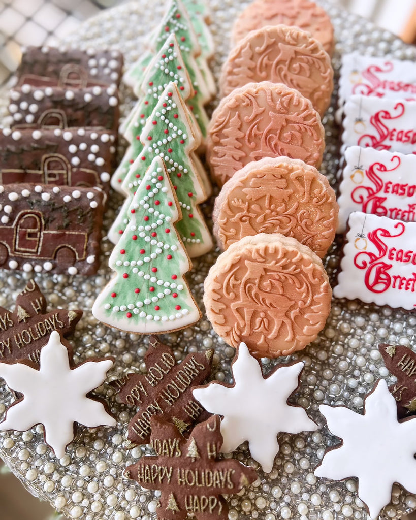 Create Festive Holiday Cookies with Engraved Rolling Pins