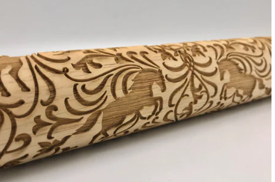 Cleaning and Caring For You Embossed Rolling Pin