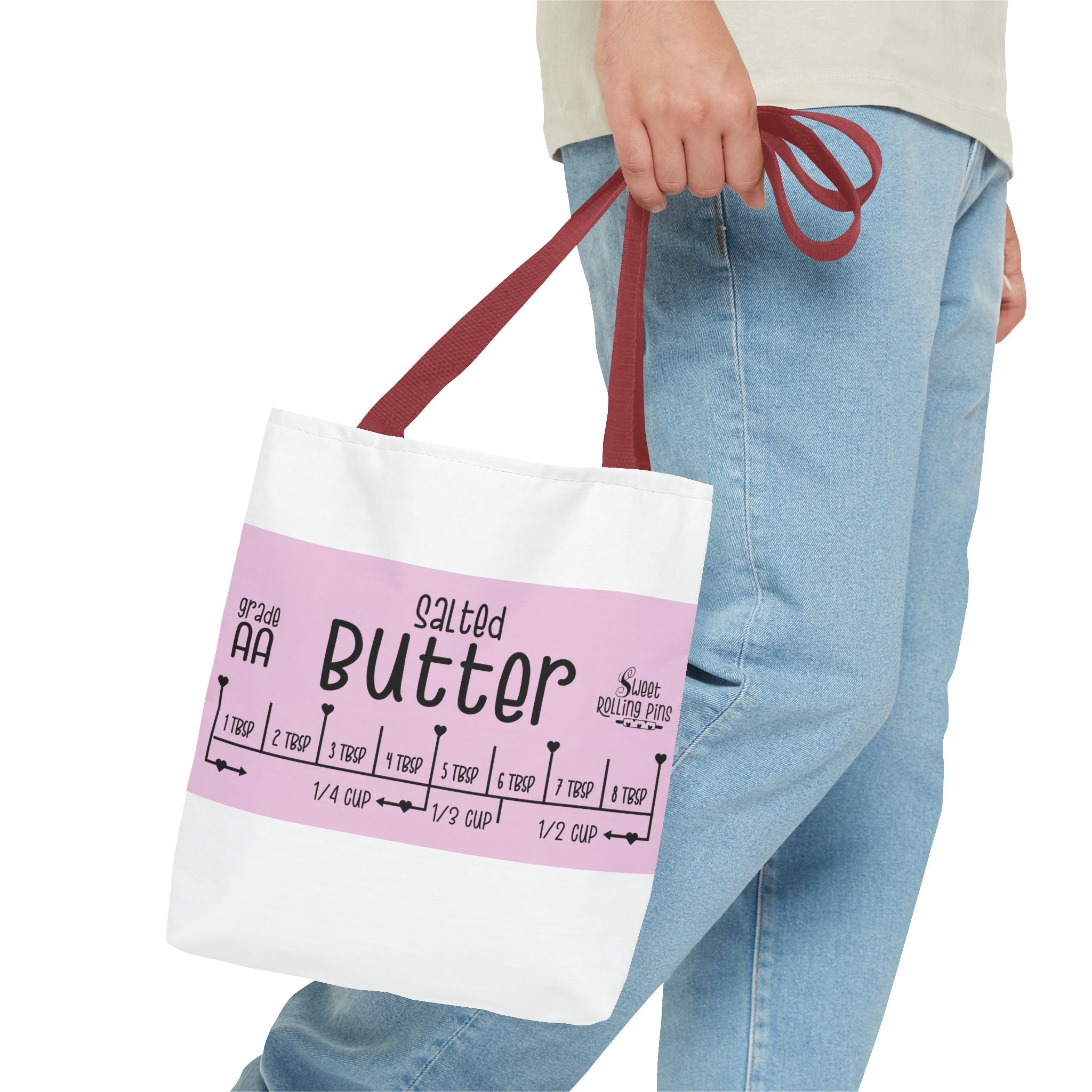 Pink Butter Tote Bag