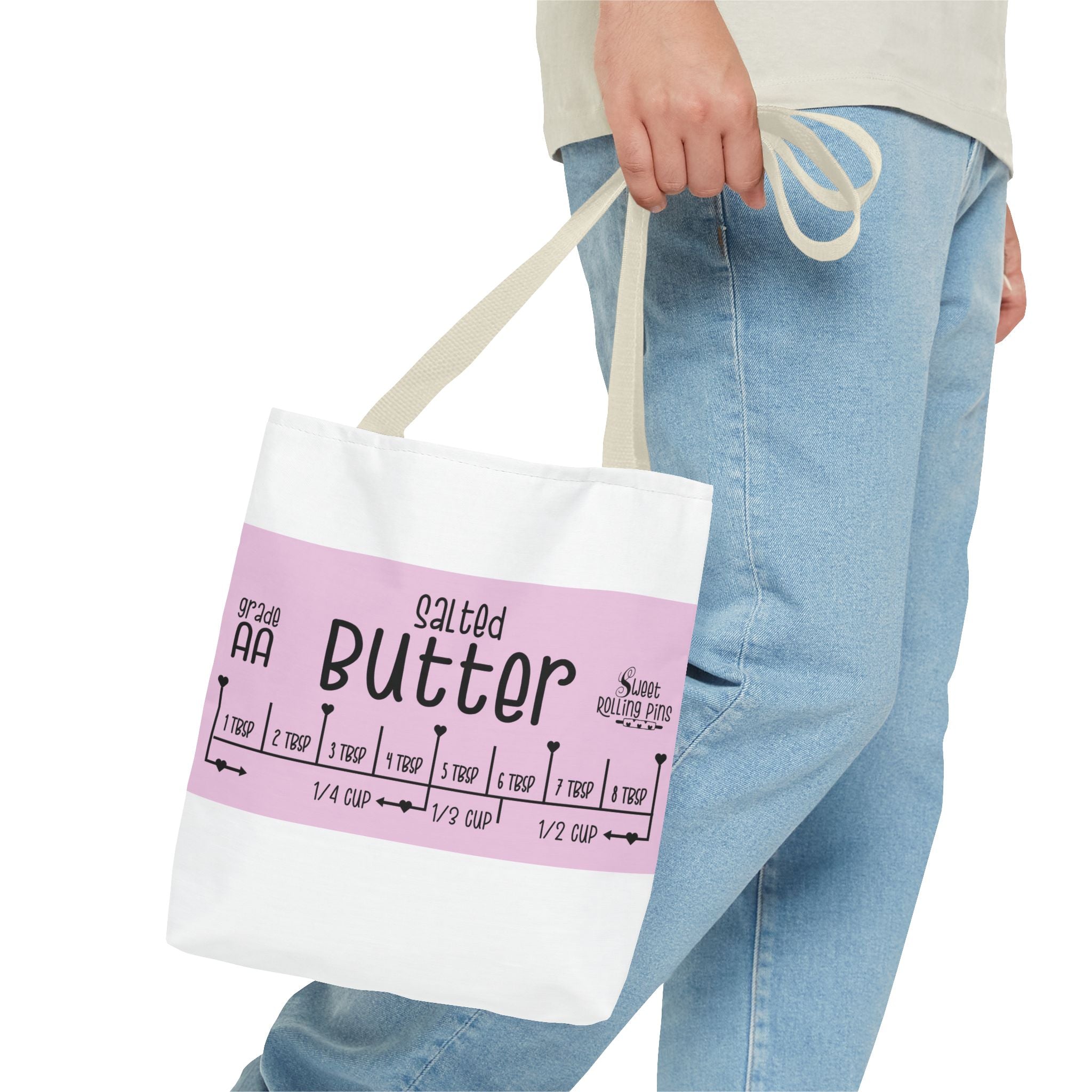 Pink Butter Tote Bag