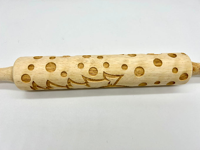 Embossed Christmas Truck Rolling Pin LARGE img