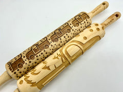 Christmas Truck Rolling Pin LARGE IMAGE