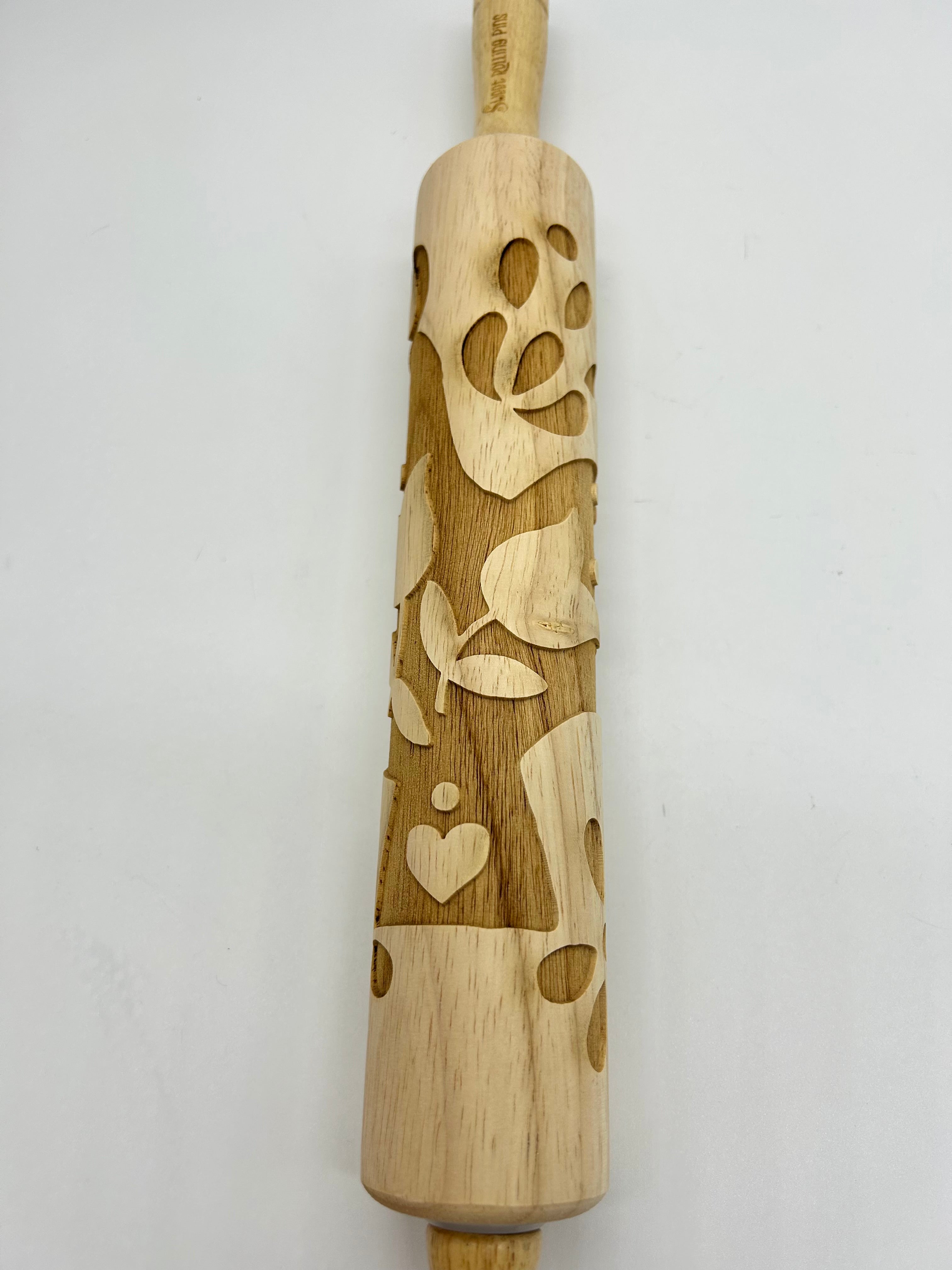 Farm Dala Embossed Rolling Pin LARGE IMAGE