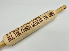 Rolling Pin: Farmhouse-ish All the Charm Without The Farm (Décor rolling pin)