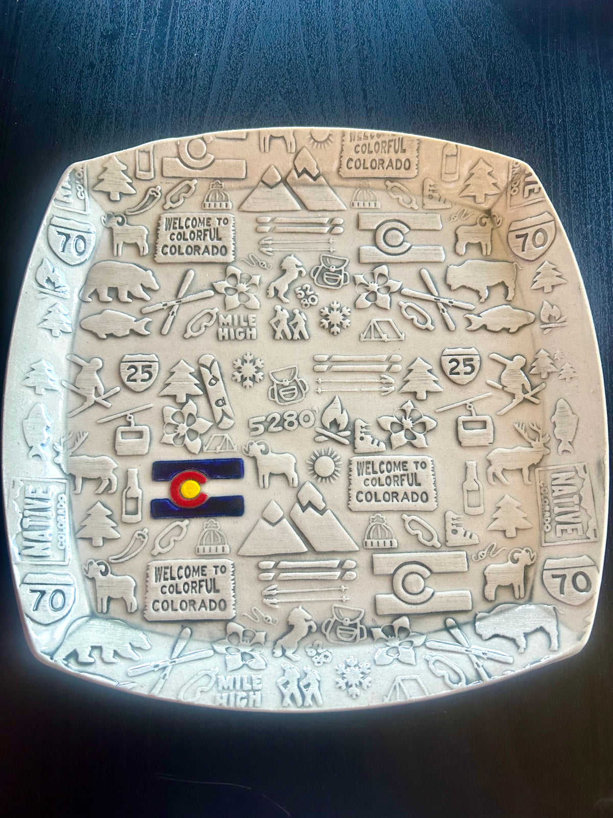 Welcome to Colorful Colorado Rolling Pin