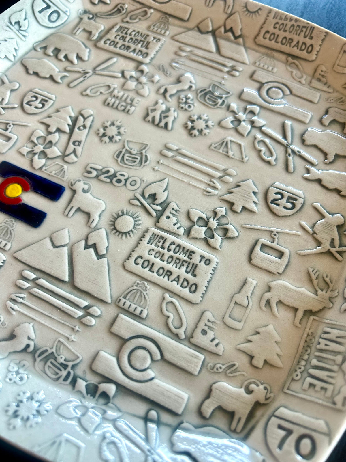 Welcome to Colorful Colorado Rolling Pin
