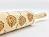 Aspen Leaves Embossed Rolling Pin – Pottery & Baking