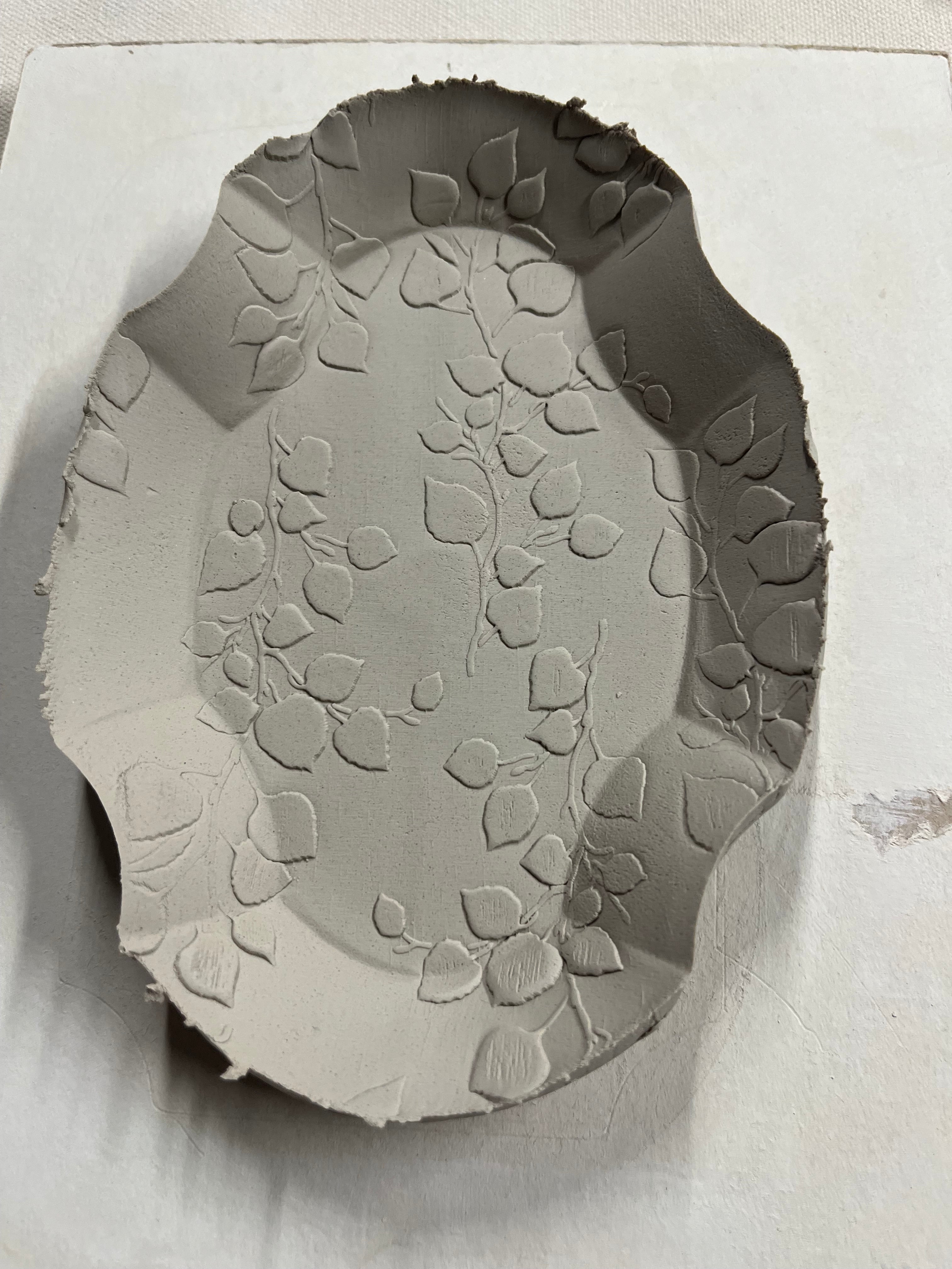 Aspen Branches Embossed Rolling Pin – Pottery & Baking