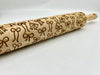 Bows Embossed Rolling Pin