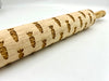 Carrots Embossed Rolling Pin