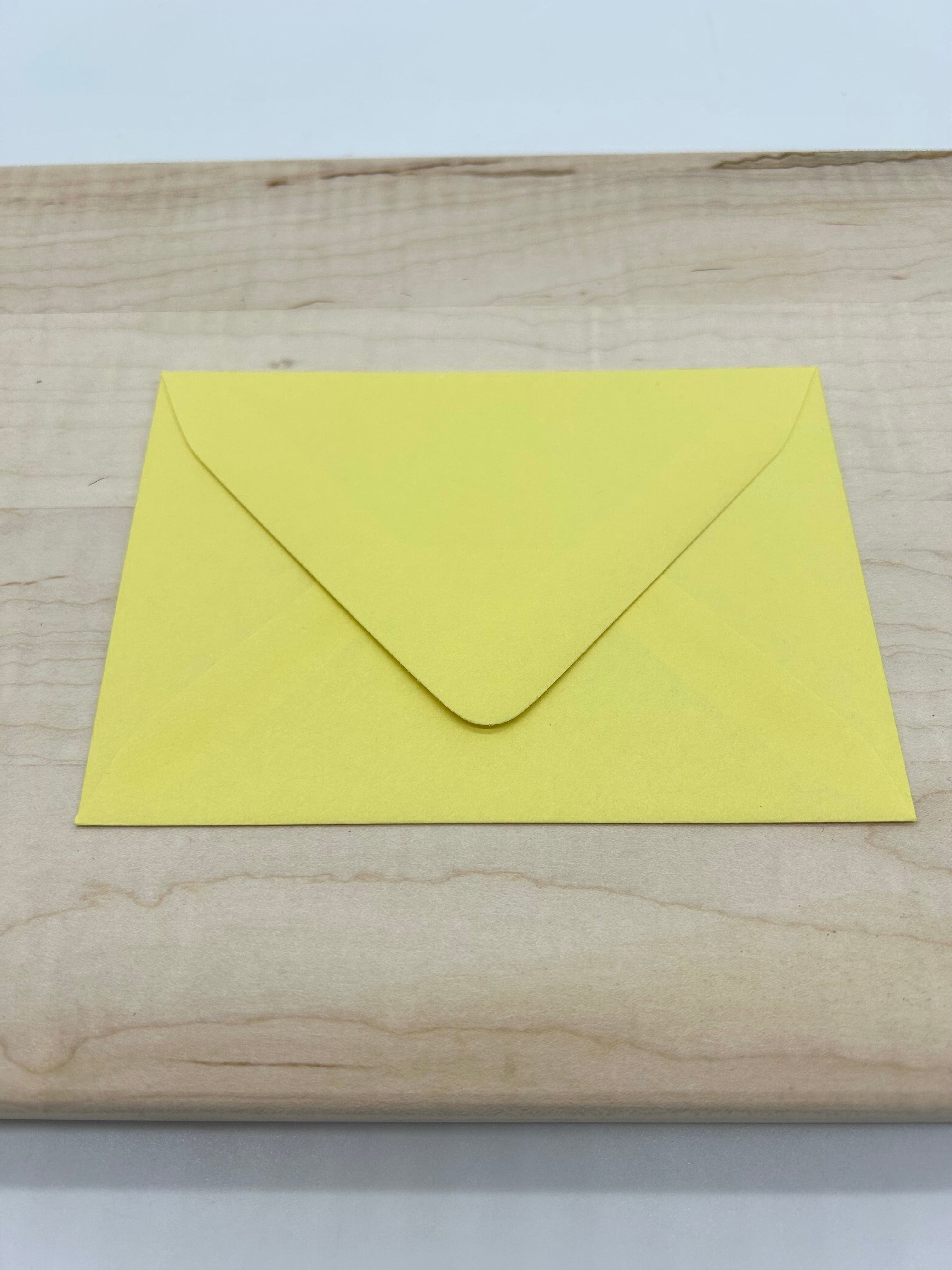 Set of 12 BUTTER cards and envelopes