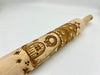 The Merry Mushroom Cottage Embossed Rolling Pin