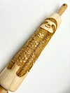 One Sweet Sloths Embossed Rolling Pin