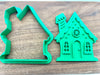 Gingerbread House Cookie Cutter and Stamp