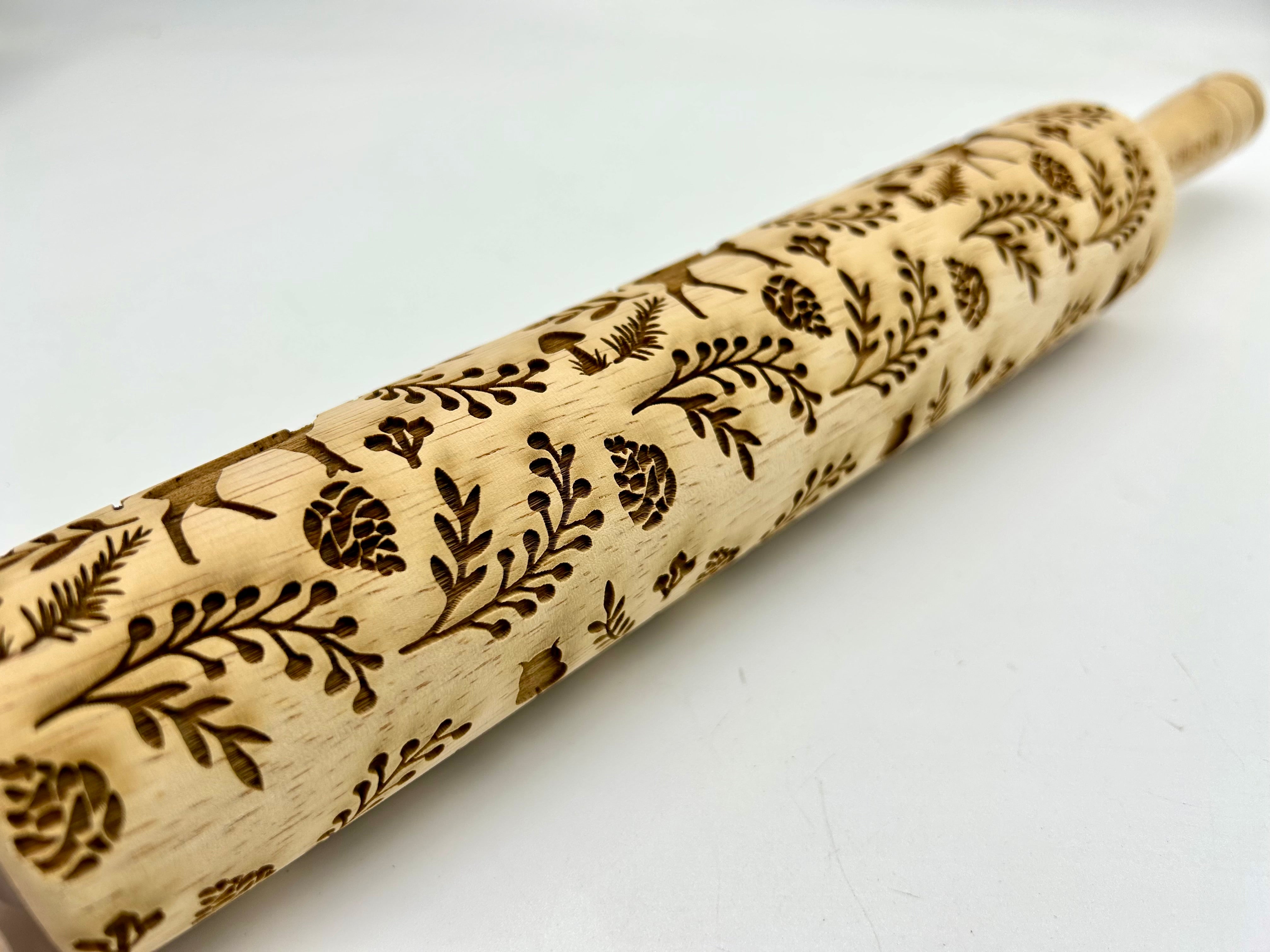 Enchanted Forest Embossed Rolling Pin