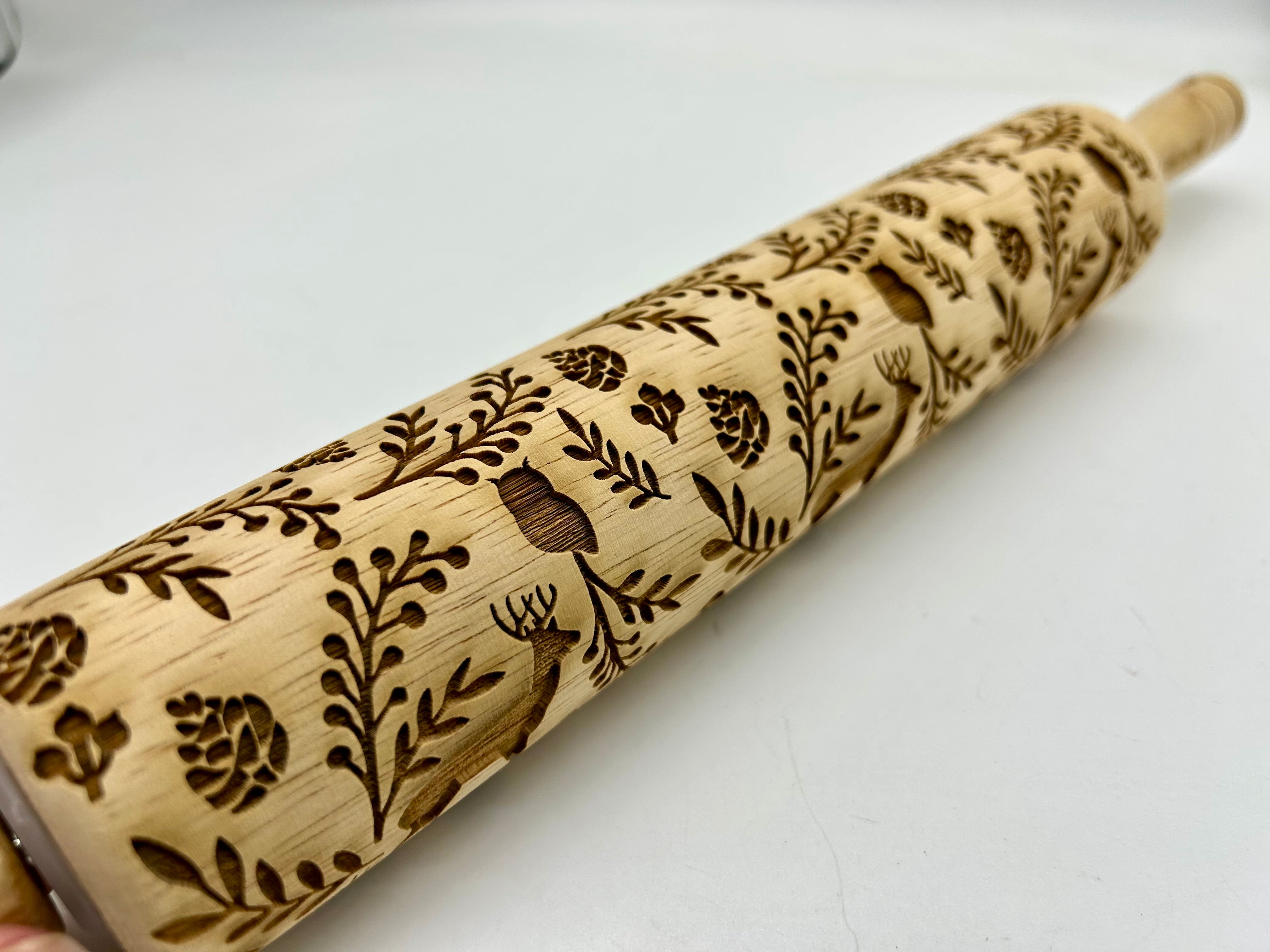 Enchanted Forest Embossed Rolling Pin