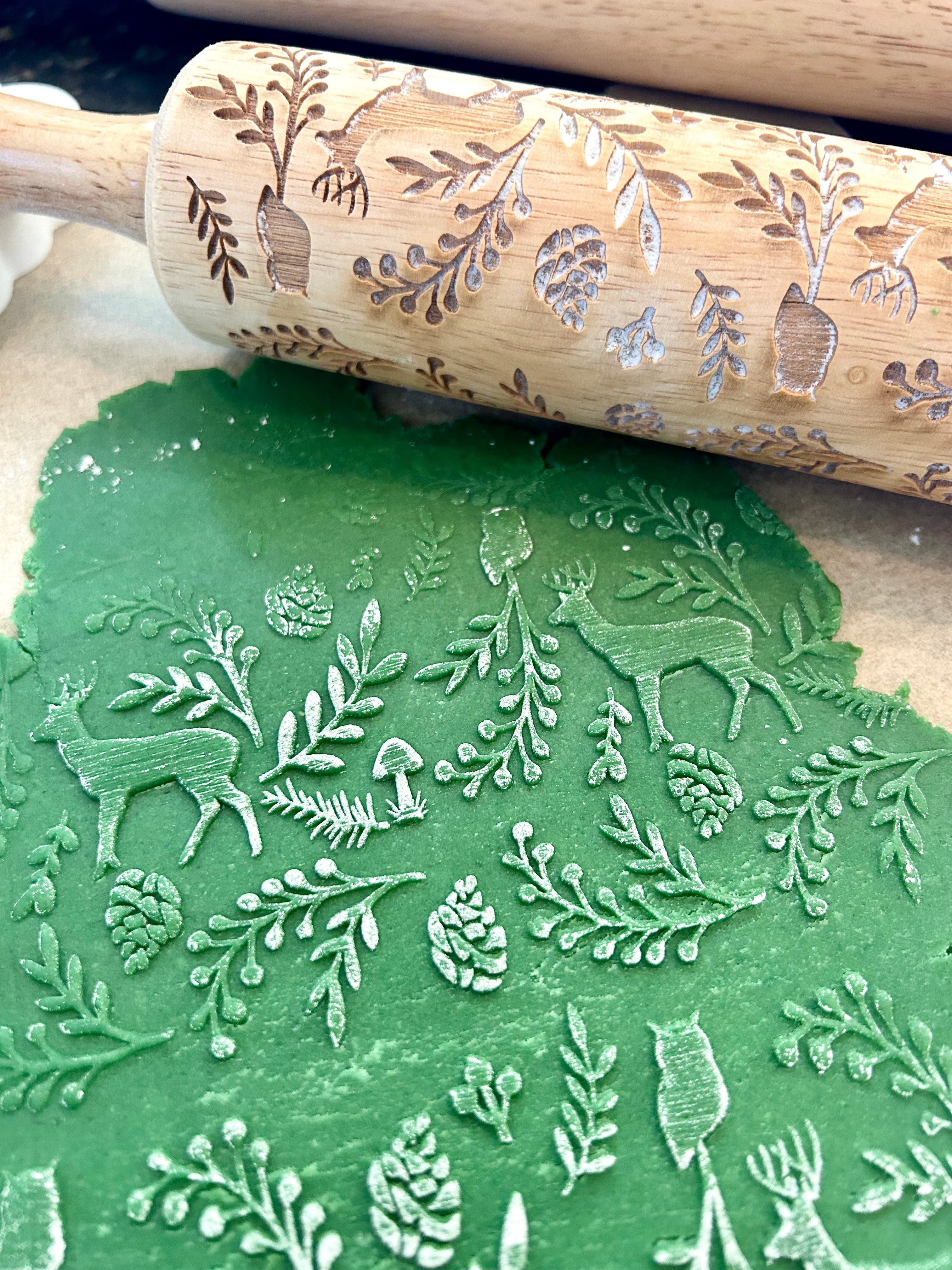 Enchanted Forest Embossed Rolling Pin