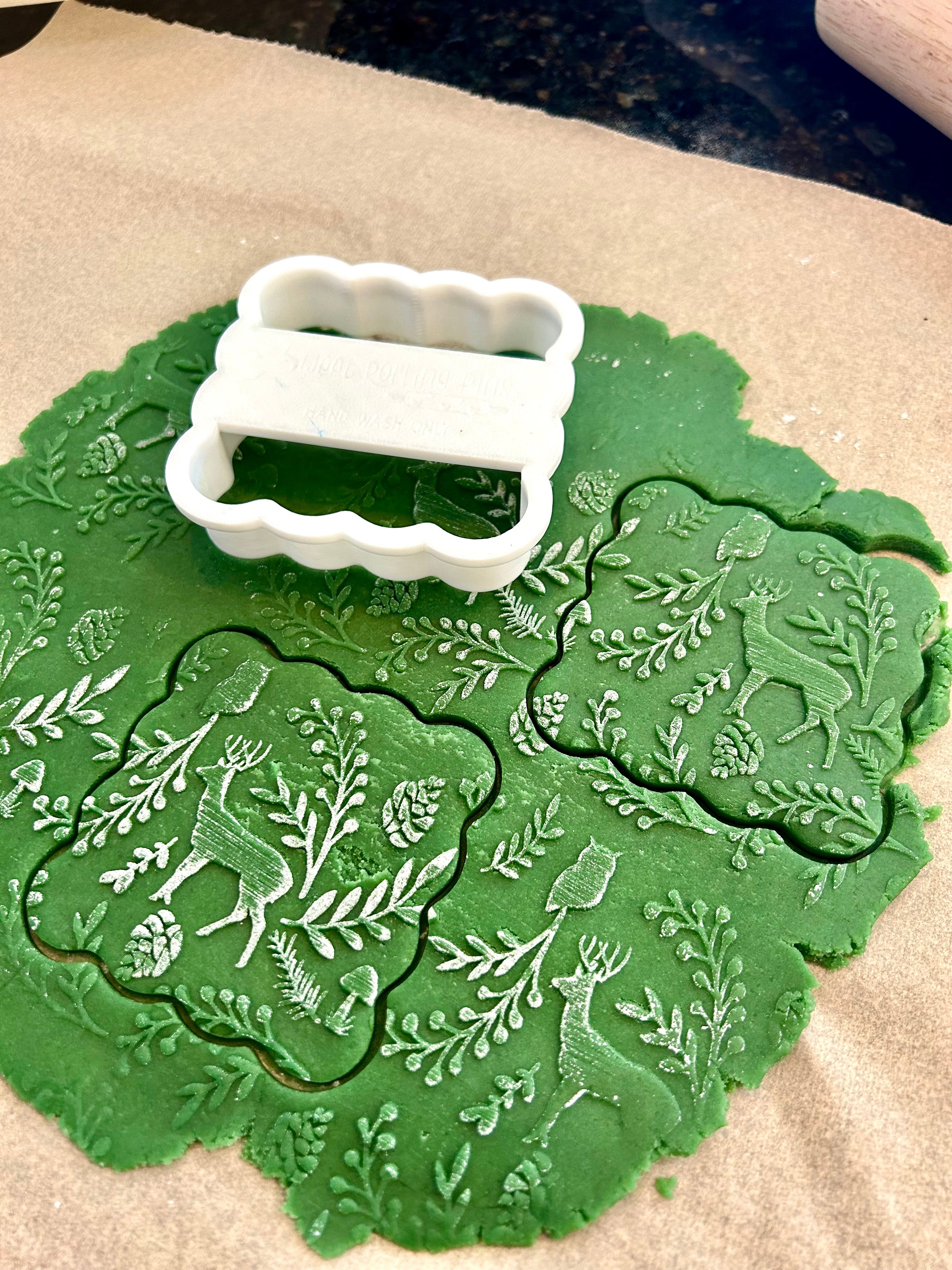 Enchanted Forest Embossed Rolling Pin