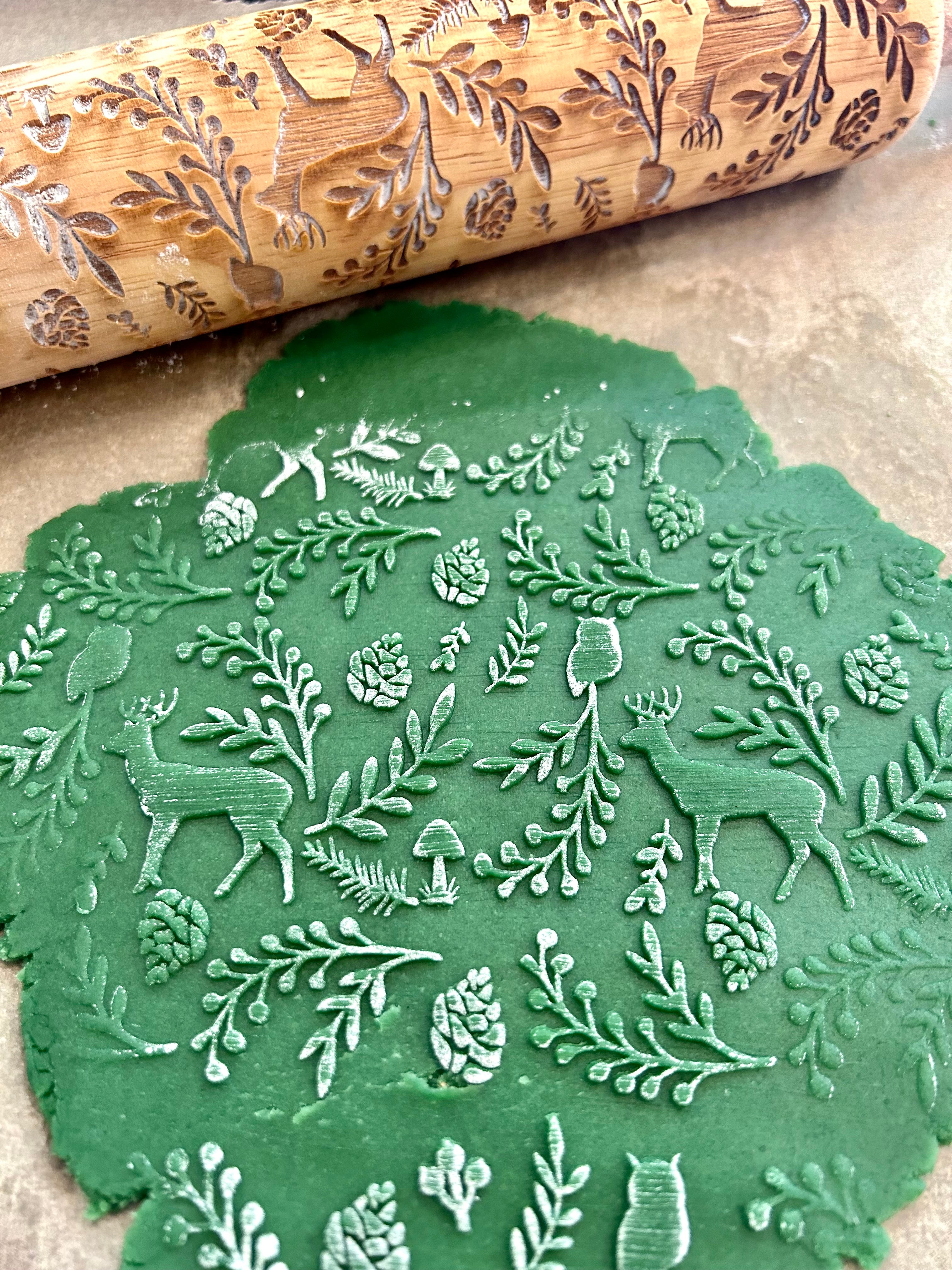Enchanted Forest Embossed Rolling Pin