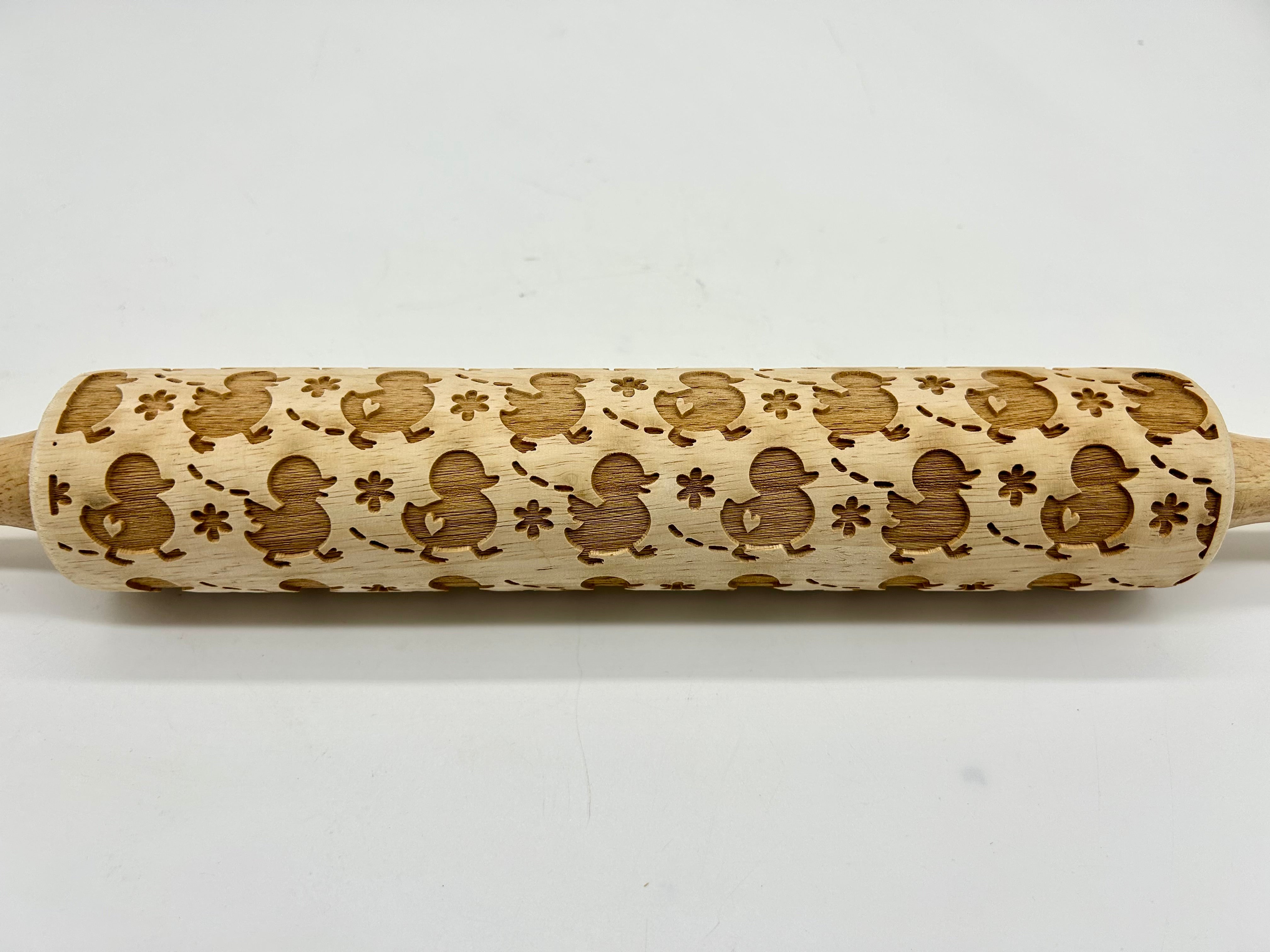 Ducklings Embossed Rolling Pin