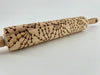Sea Coral Embossed Rolling Pin for Pottery Baking