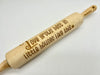 Embossed Rolling Pin: Love Grows Best (Decor rolling pin)