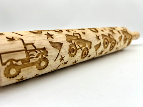 Monster Truck Rolling Pin