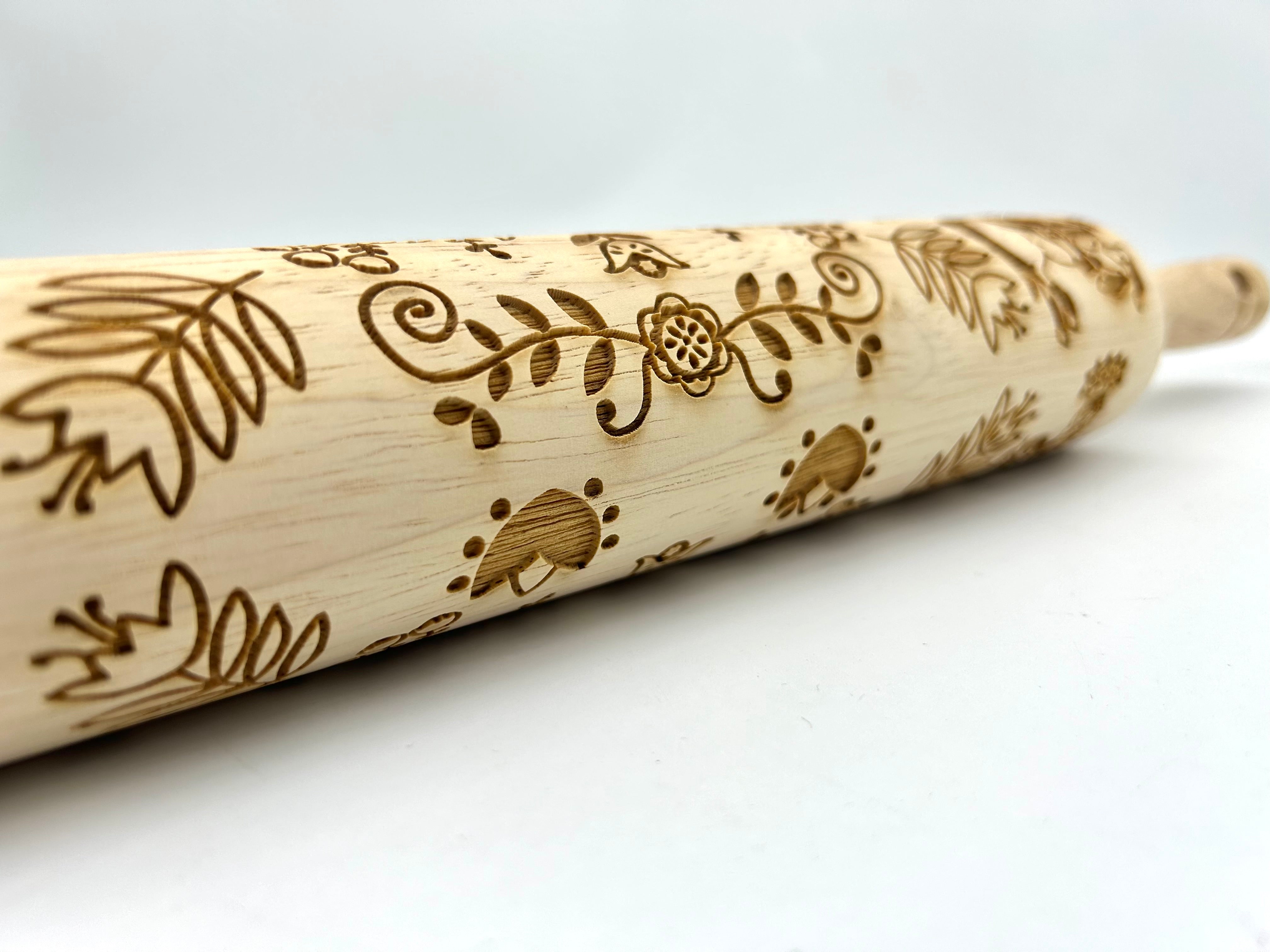 Embossed Norwegian Dancers Rolling Pin – Baking & Pottery