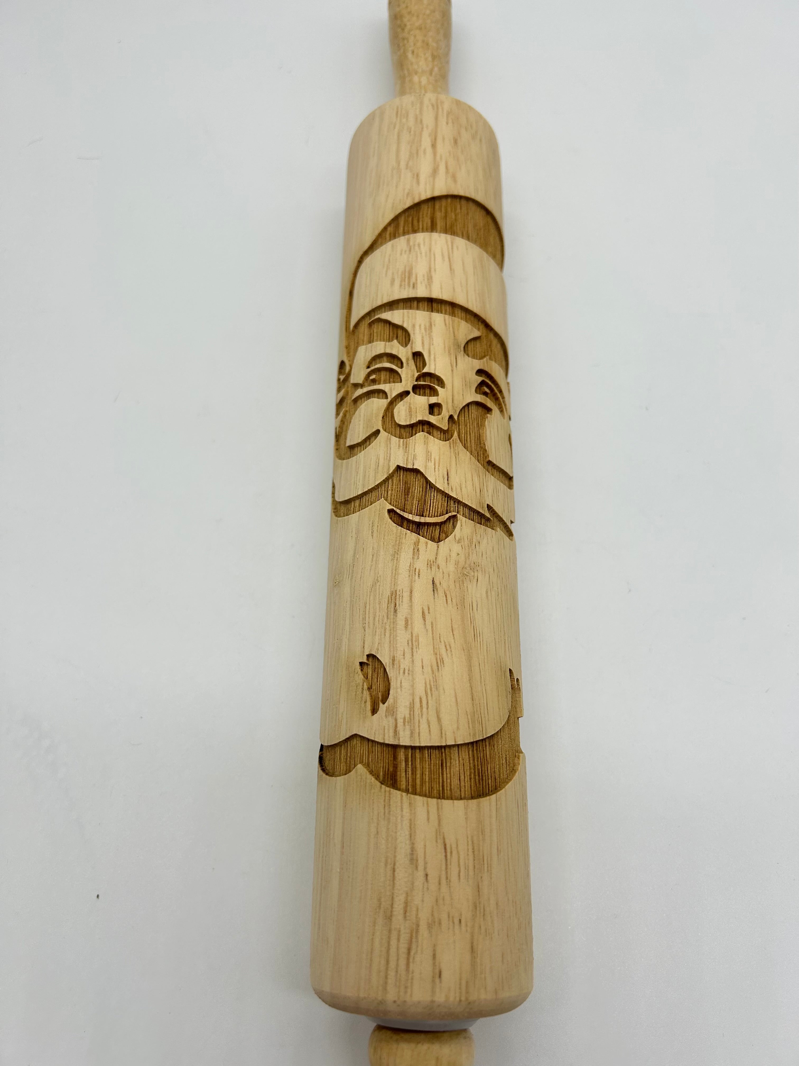 Santa Rolling Pin LARGE IMAGE