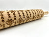 Embossed Baby Bees Rolling Pin – Baking & Crafting