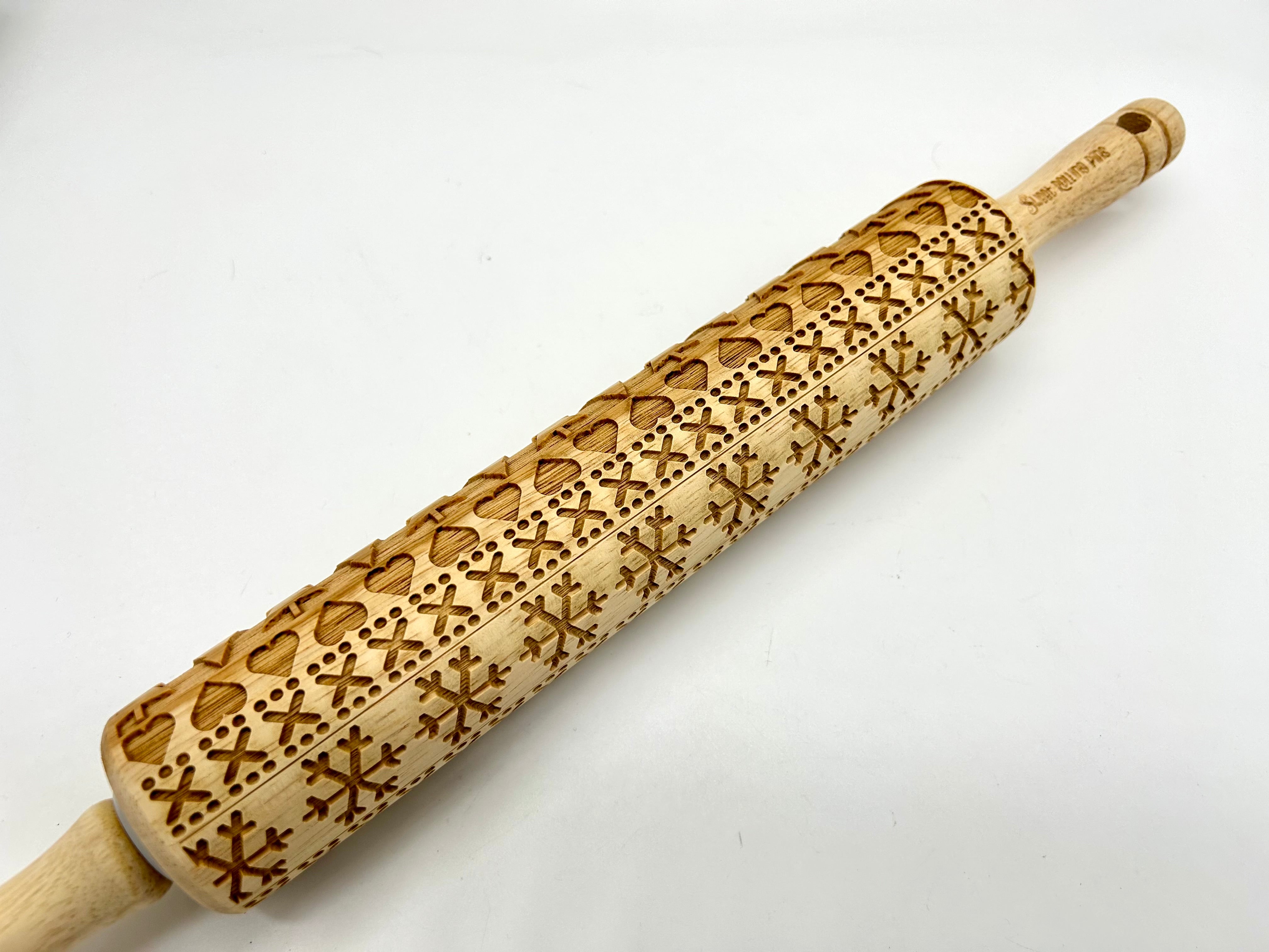 Ugly Sweater Embossed Rolling Pin