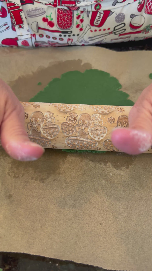 Enchanted Forest Embossed Rolling Pin