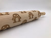 Embossed Penguins Rolling Pin – Cookies & Pottery