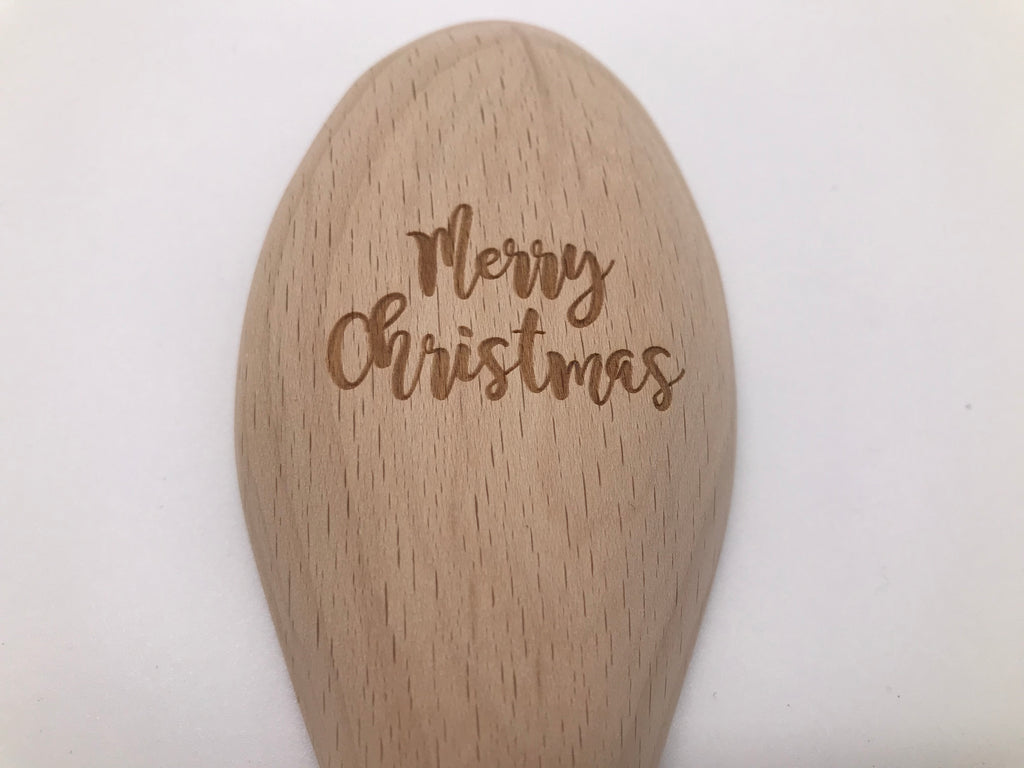 Wooden Spoon: Merry Christmas