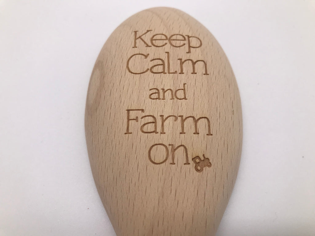 Wooden Spoon: Keep Calm and Farm On