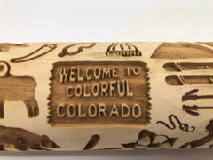 Welcome to Colorful Colorado Rolling Pin